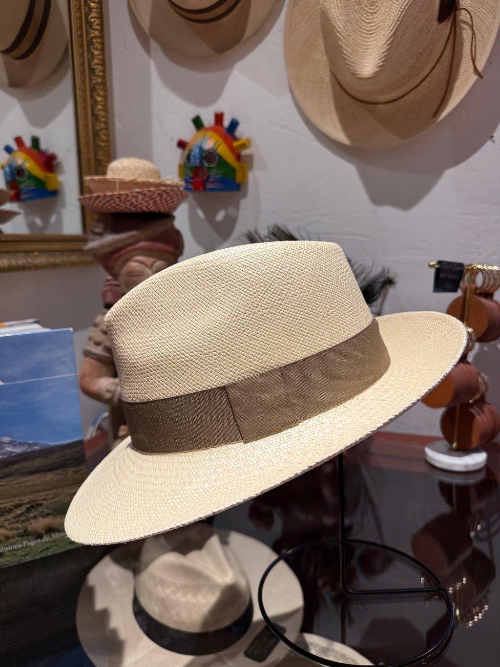 Panama New Fedora - Galon Taupe