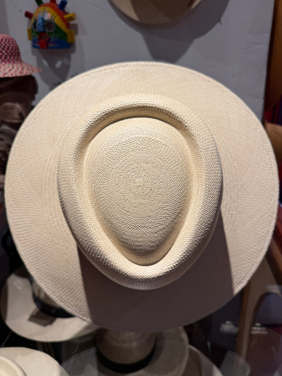 Panama Lady Planteur Naturelle- Galon Marron